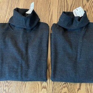 Alpaca and Silk Blend Women's Turtlenecks